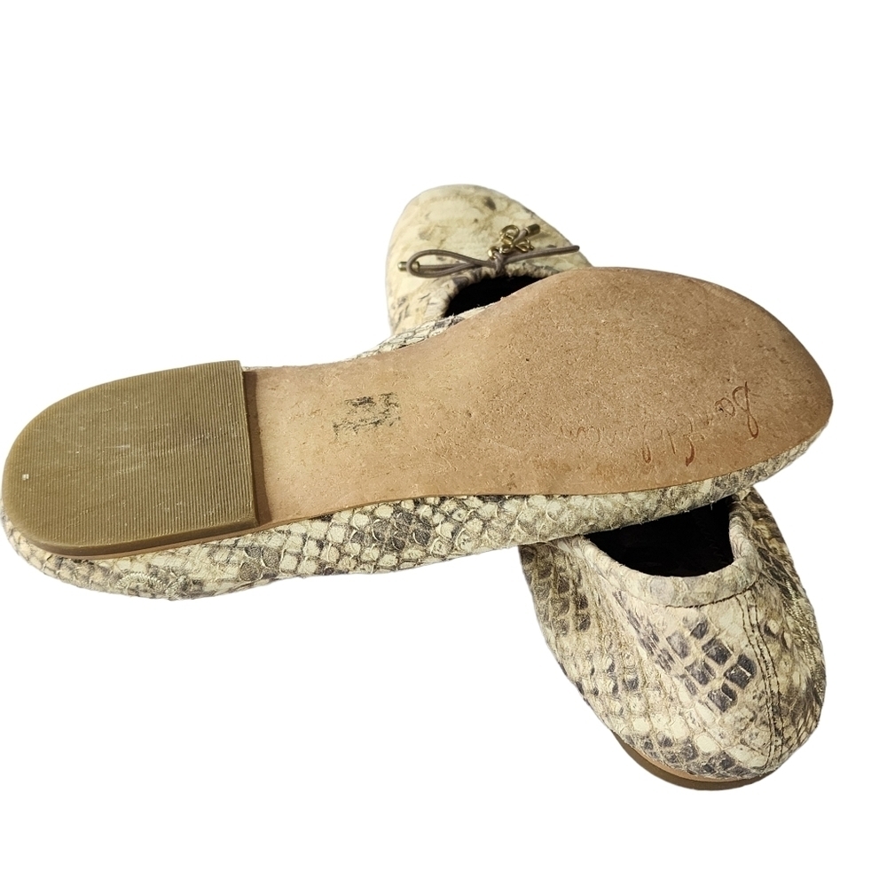 Sam Edelman Felicia Snake Python Leather Flats - image 6